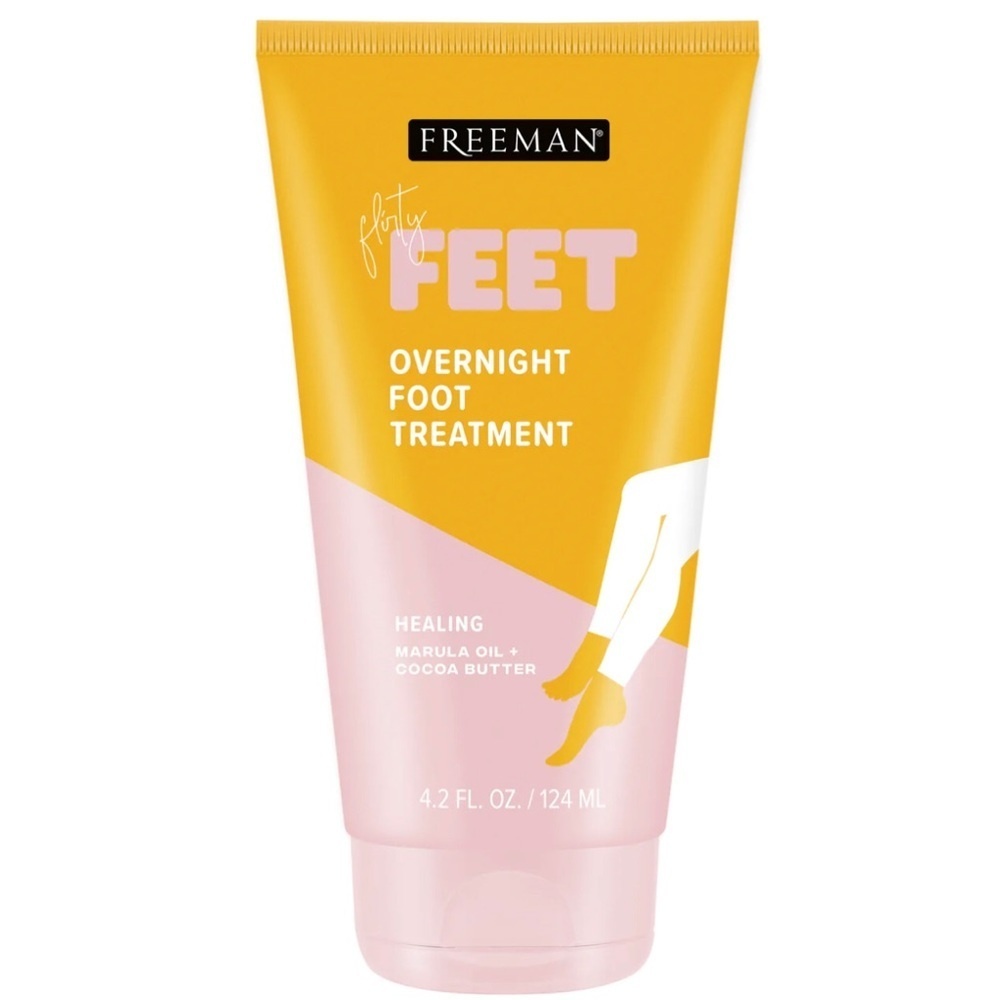 2pk Freeman Marula Oil & Cocoa Butter Flirty Feet Overnight Foot Treatment new